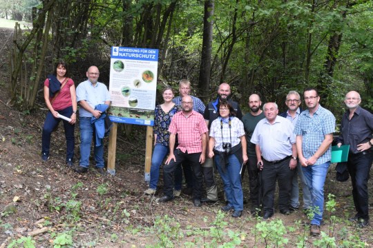 Infotafel Kronmühle | © LBV
