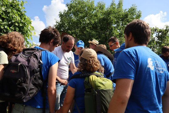 LBV-Hochschulgruppen auf Exkursion | © Silas Herzner