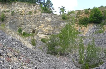 Stillgelegter Steinbruch | © Christiane Geidel