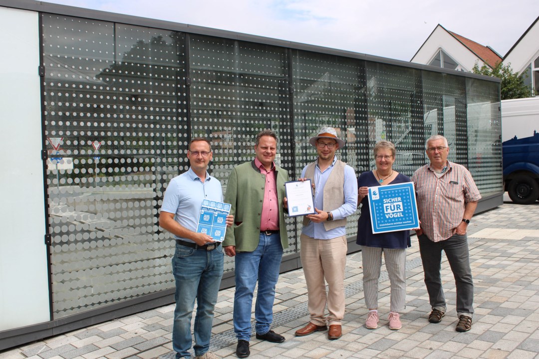 v.l.n.r: Bernd Ohnemüller, Ingo Lehmann, Dr. Peter Stimmler,  Kerstin Geyer, Erich Schiffelholz | © Stefan Linß (Stadt Kulmbach)