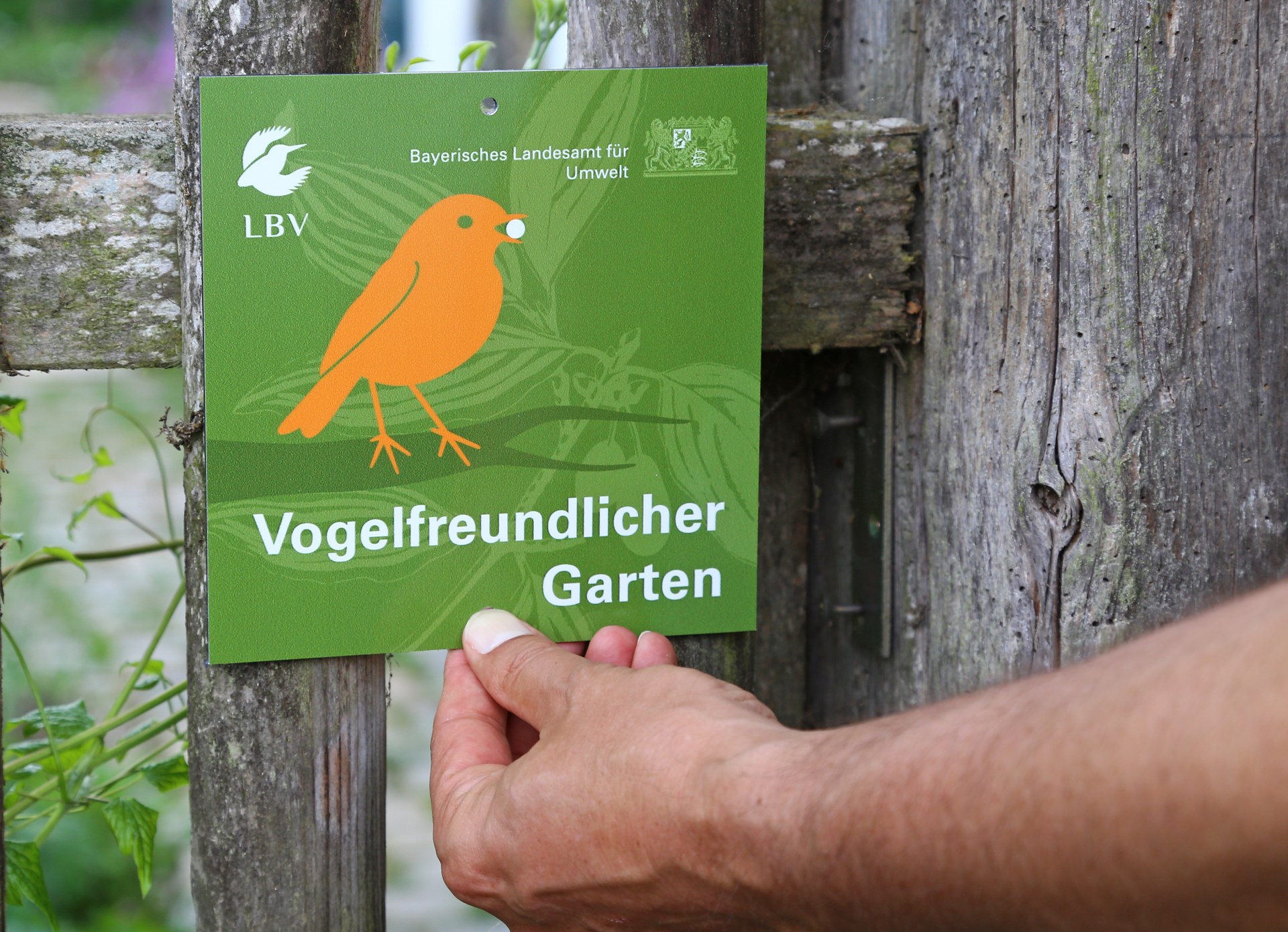 Gartenplakette | © Peter Bria