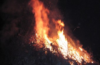 Osterfeuer | © Christiane Geidel