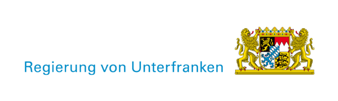 Das Logo der Regierung von Unterfranken spiegelt den Naturschutz des LBV in Bayern wider.