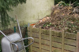 Komposthaufen in einem Garten | © Oliver Wittig