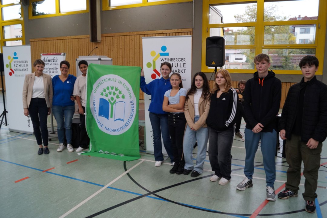 Schülerinnen und Schüler des Schülerparlaments | © Weinberger Schule Neumarkt