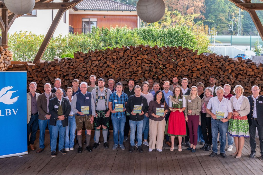 Gruppenfoto der ausgezeichneten Landwirte und Landwirtinnen | © Tobias Tschapka