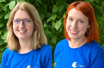 Stefanie Bernhardt und Franziska Back