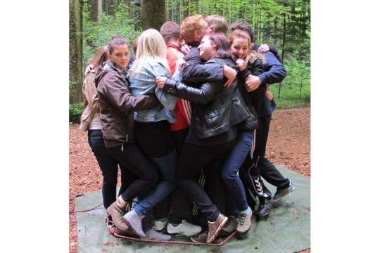 Gruppenübung bei der Fortbildung für Nachhaltigkeit | © LBV