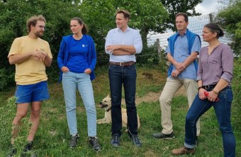 Mitglieder des LBV beim siebter Jahrestag Volksbegehren  | © LBV
