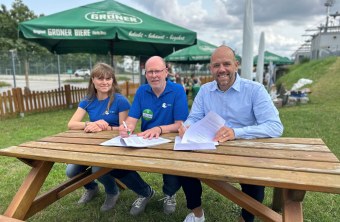 Vertragunterzeichnung Greuther Fürth LBV | © Frauke Seitz