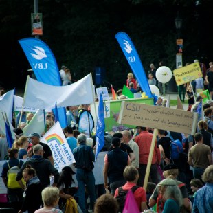 Demo Mia ham's satt | © LBV