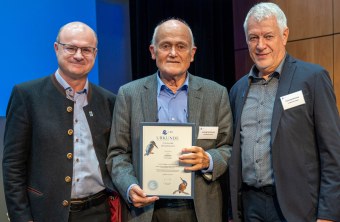 Norbert Schäffer, Ludwig Sothmann und Hartwig Brönner | © Tobias Tschapka