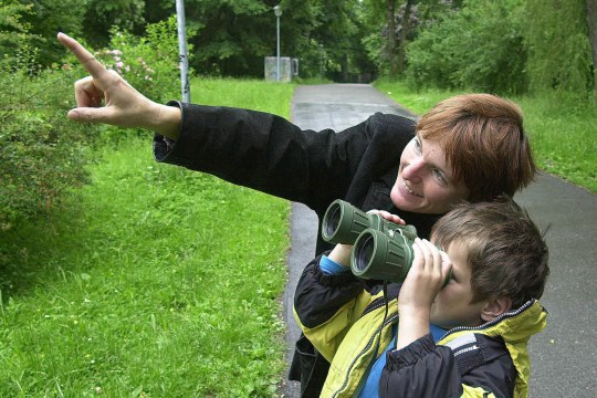 Eine Vogelführung am Emmeringer Hölz |© LBV Fürstenfeldbruck