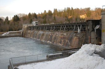 Wasserkraftwerk Lechstau bei Hohenfurch | © Dr. Eberhard Pfeuffer