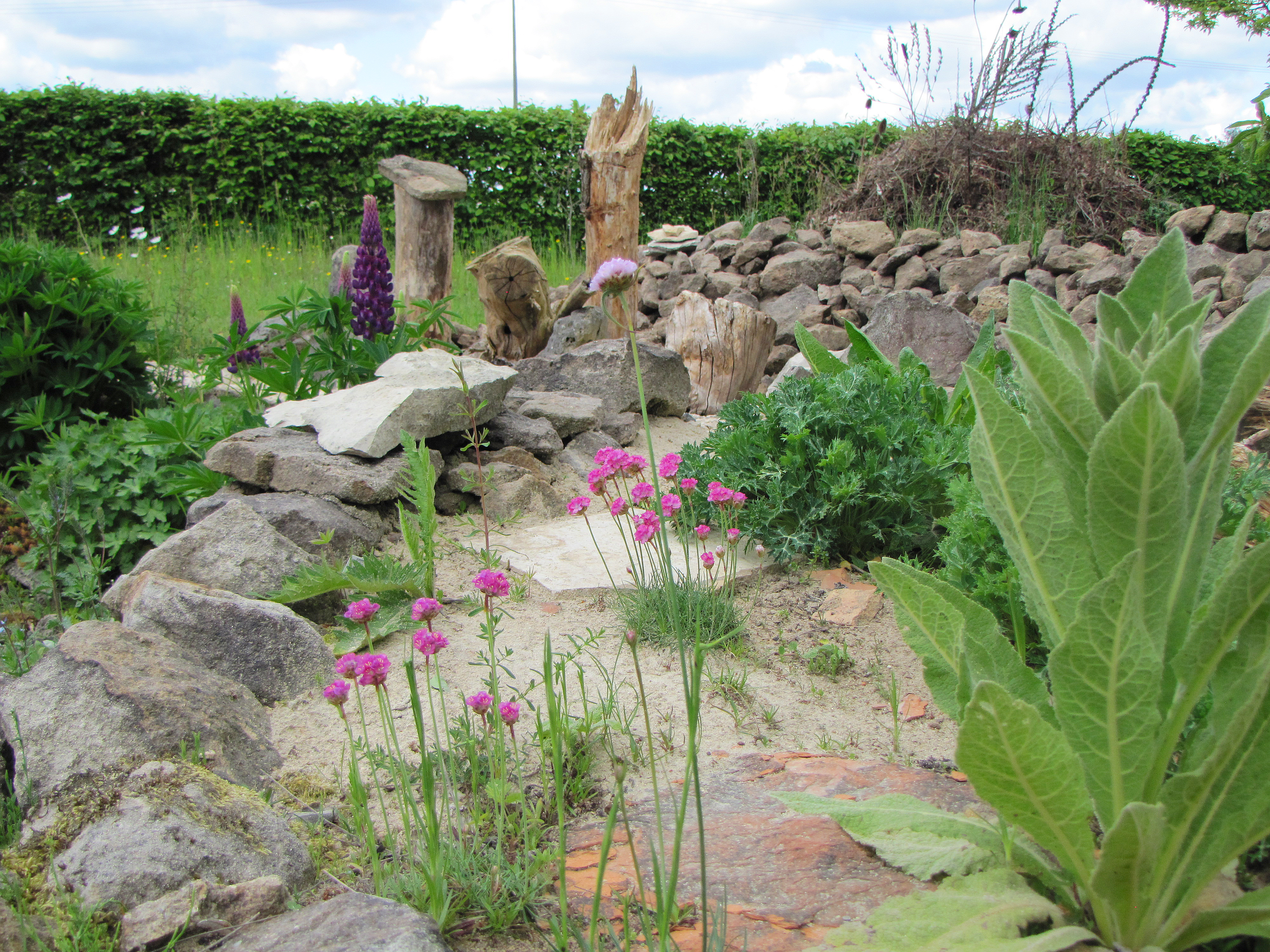 Sandarium im Garten | © Birgit Helbig