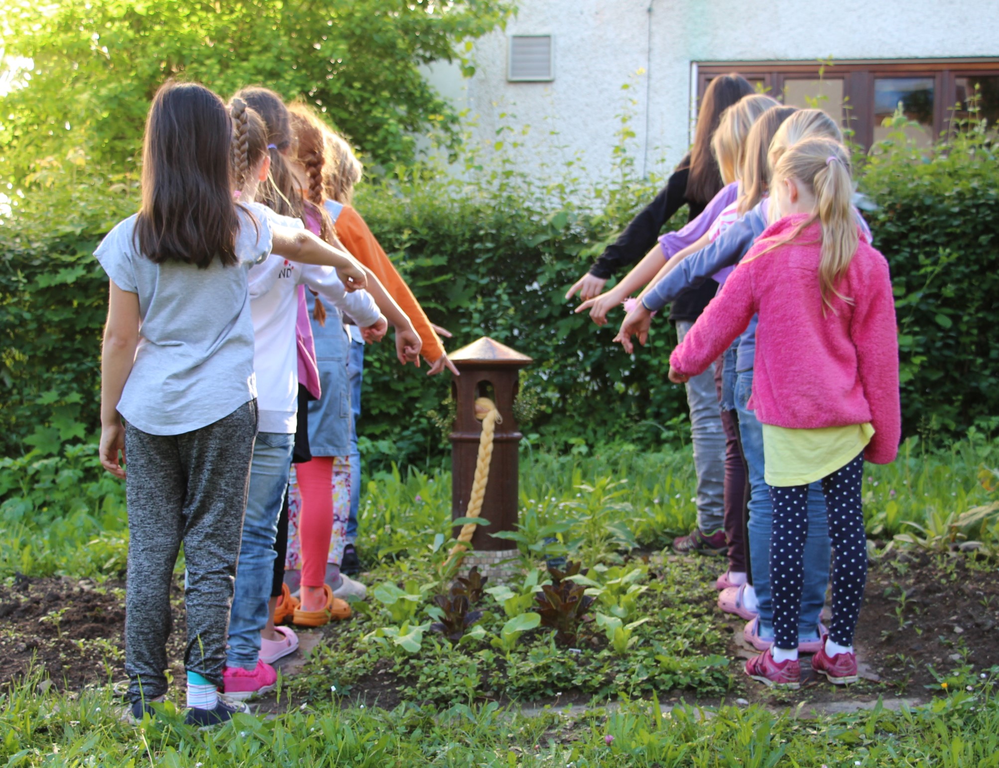 Schulgarten-Wettbewerb 2016 Grundschule Schnaittach Dornröschen | © Grundschule Schnaittach