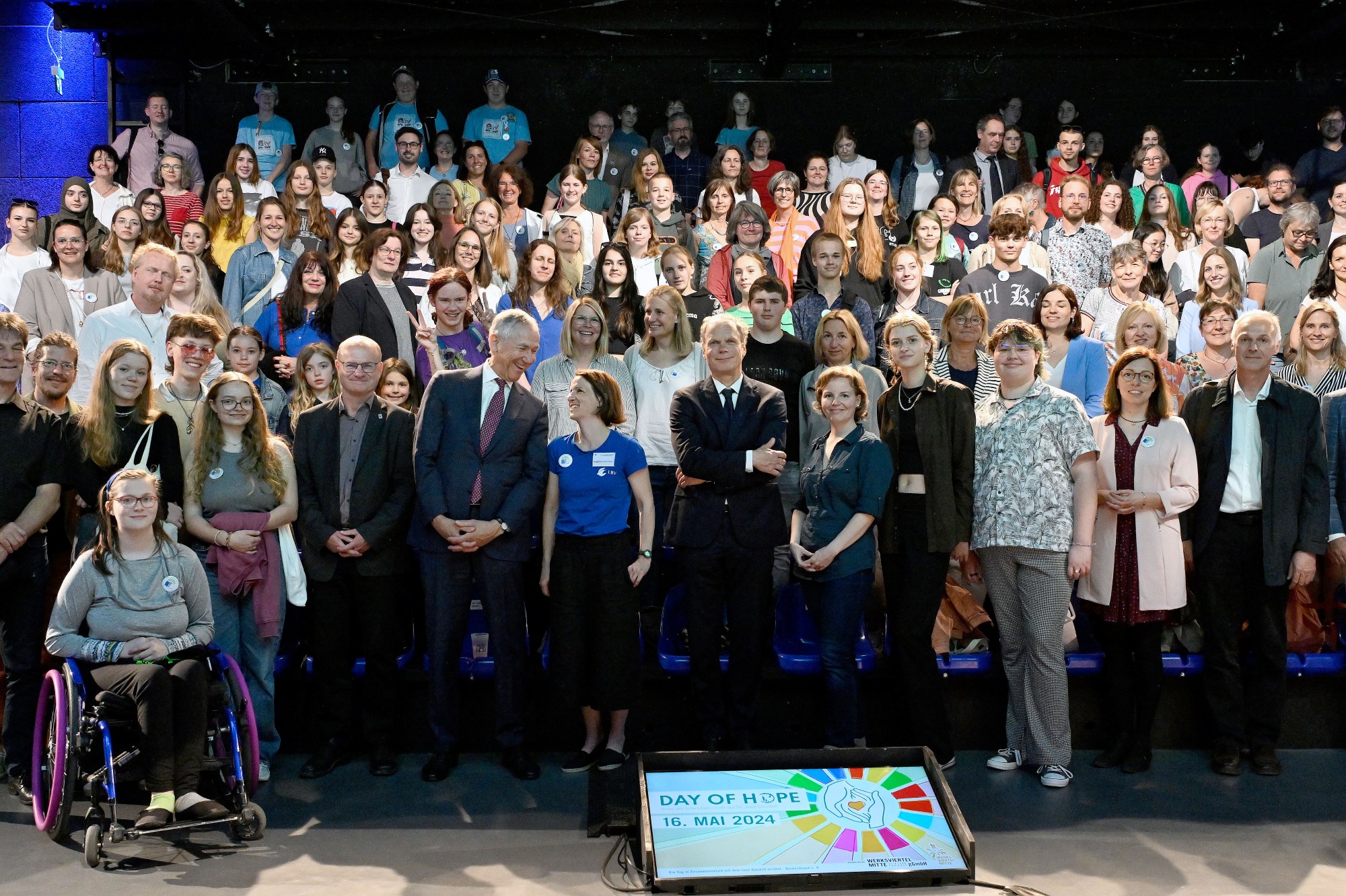 Umweltschulen am Day of Hope | © Bayerisches Staatsministerium für Umwelt und Verbraucherschutz