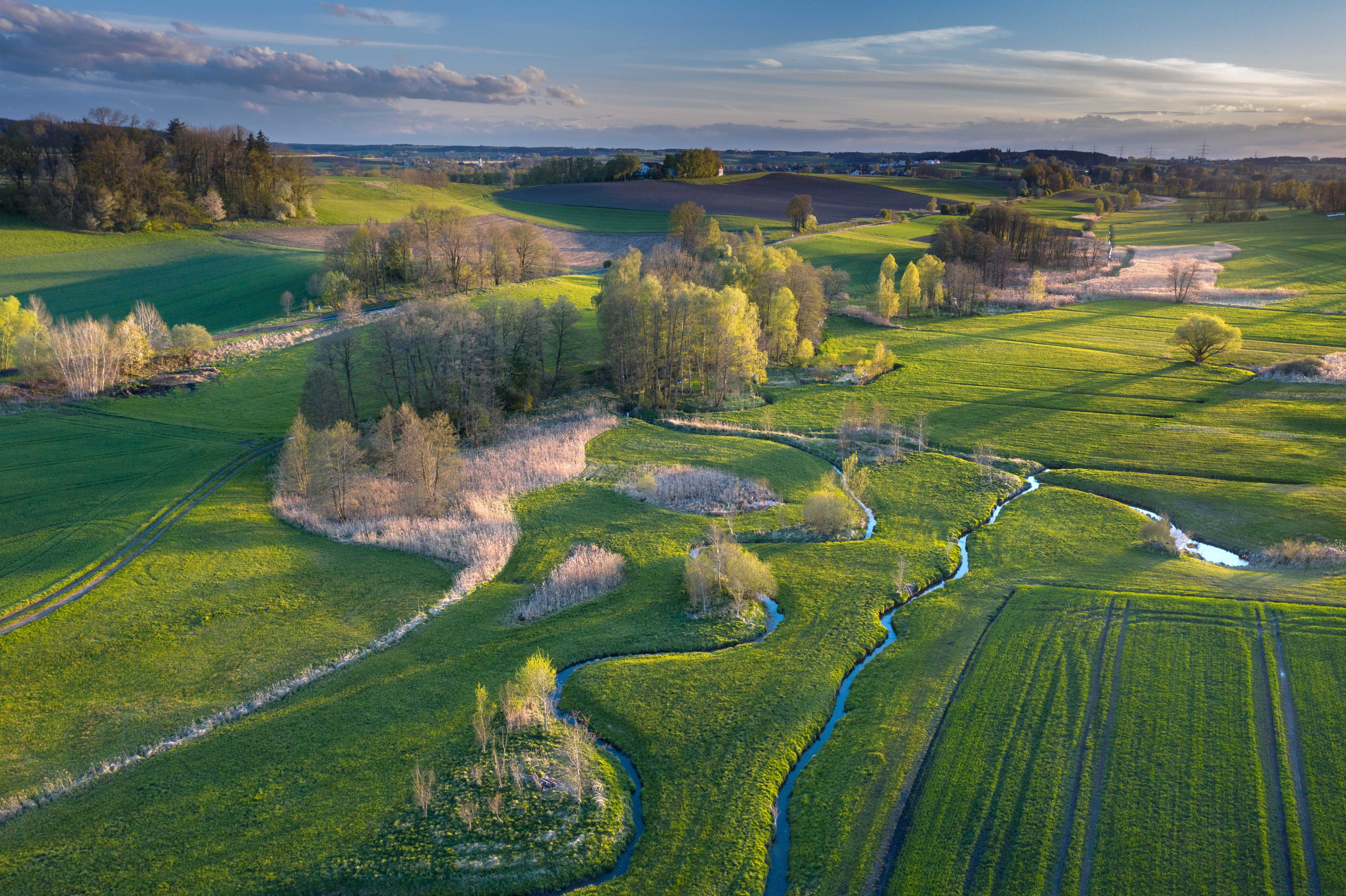Kulturlandschaft mit Biotopverbund | © Stefan Masur